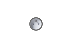 Rond 2.0 - backfit prise b-f gris foncé/blanc 